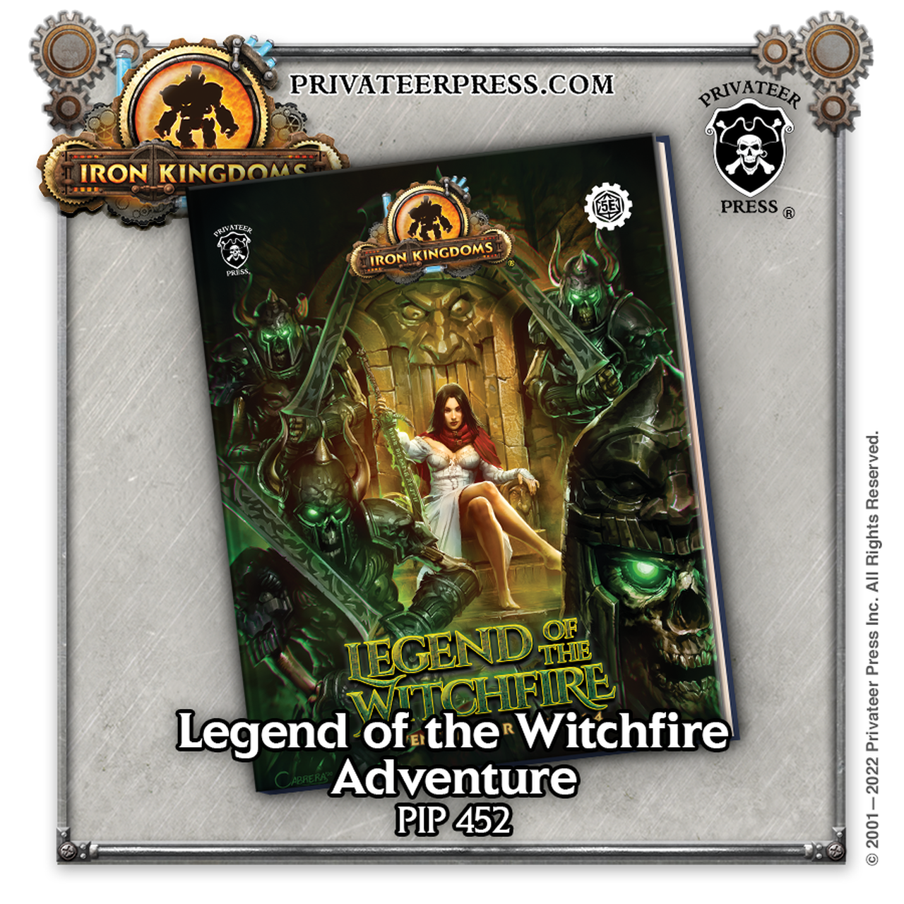 Legend Of The Witchfire Adventure - Privateer Press