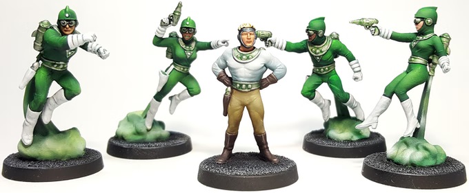 Rick Rhodes Painted - Crooked Dice