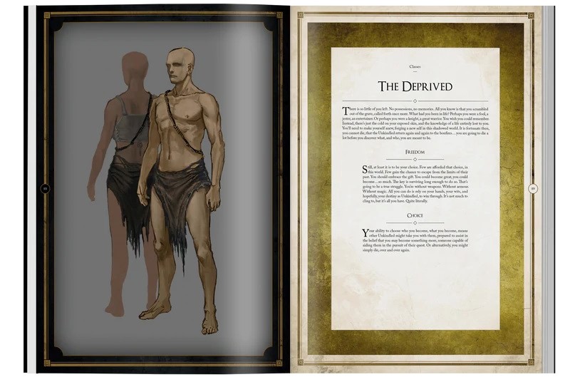 The Deprived Character - Dark Souls The Roleplaying Game