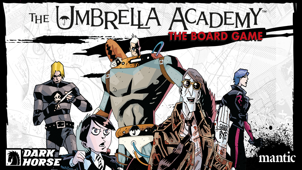 The Umbrella Academy The Board Game Kickstarter - Mantic Games