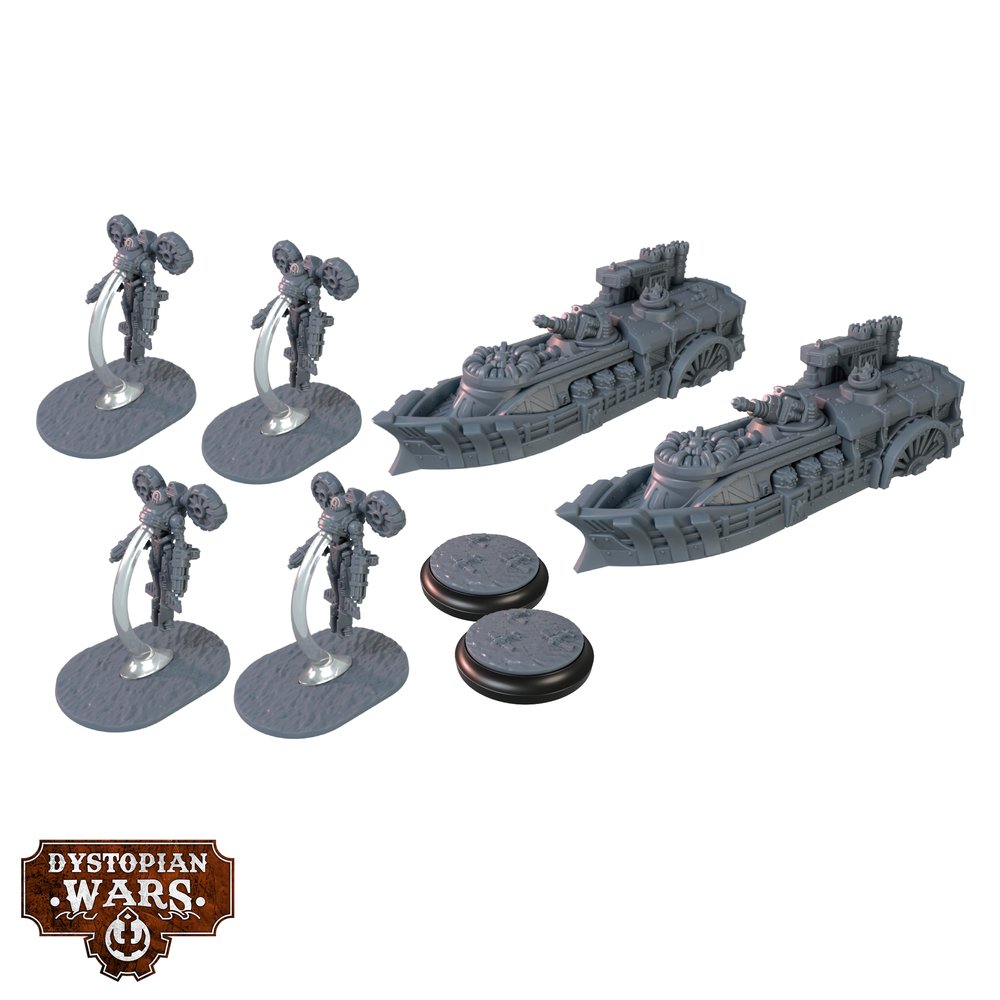 Union Support Squadrons - Dystopian Wars