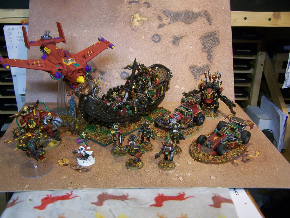 just for Sundancer heres the rest of my Ork