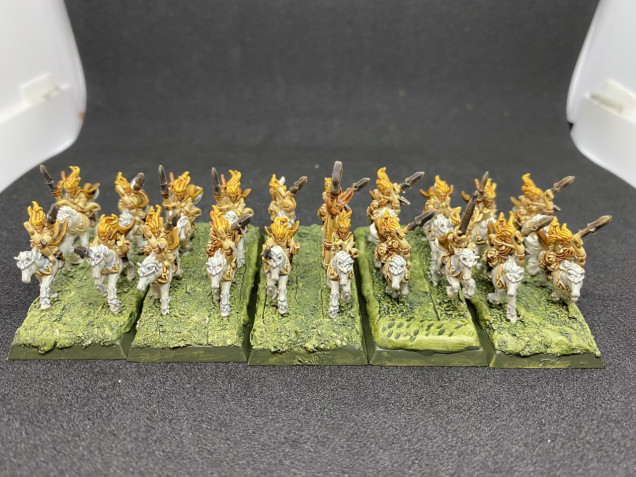 10mm Wood Elf Light Cavalry (90 points)