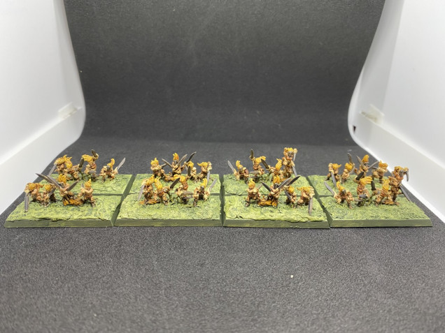 10mm Wood Elf Bladedancers (100 points)