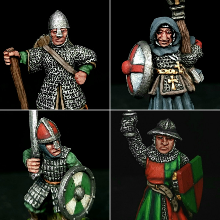 More Bretonnian lads... F4 Feudals and Clerics!