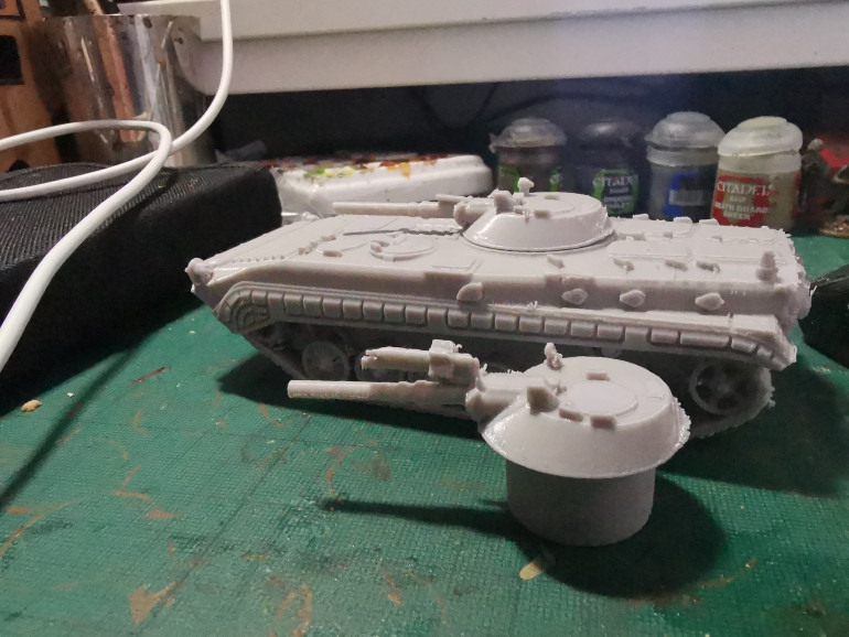 Painting the BMP 1