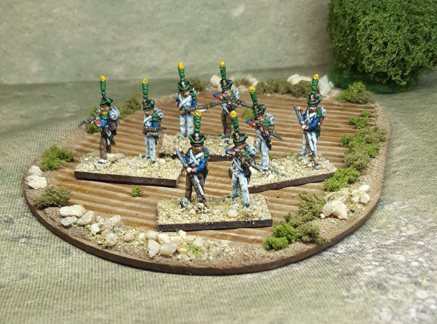 Voltigeur skirmisher bases