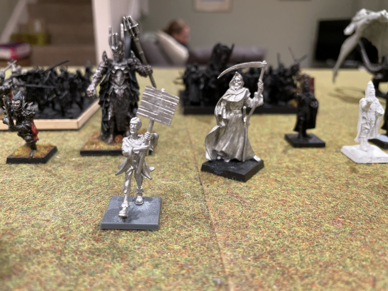 Nagash in the background, Reg shoe is definitely an ideal standard for my Zombie units and how could I not have death somewhere?