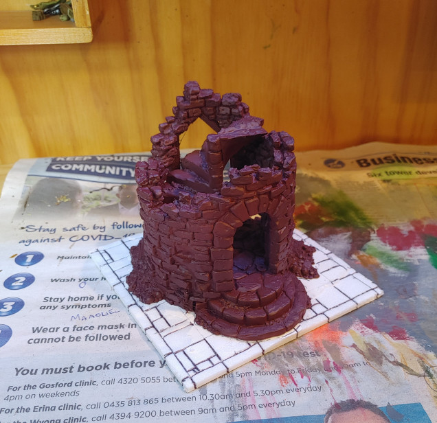 The Hermit's Tower. This is the base component. More tower coming soon!