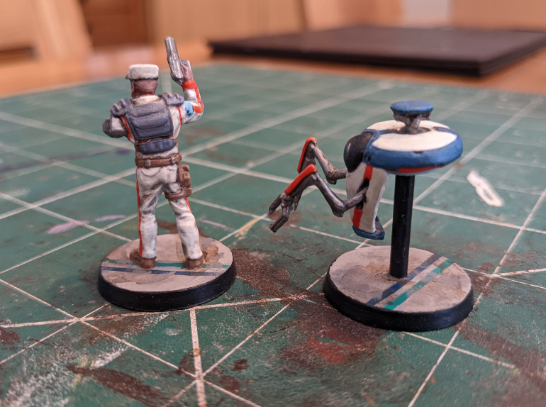 Guard Commander Graves & Medi-bot
