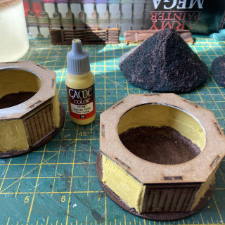 Making Terrain; Two Little Huts Are We