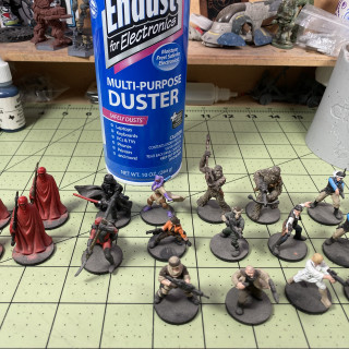 Cleaning Painted Figures