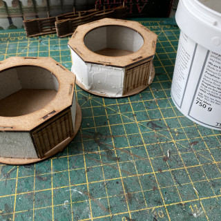 Making Terrain; Two Little Huts Are We