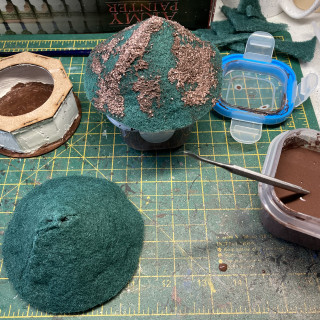 Making Terrain; Two Little Huts Are We