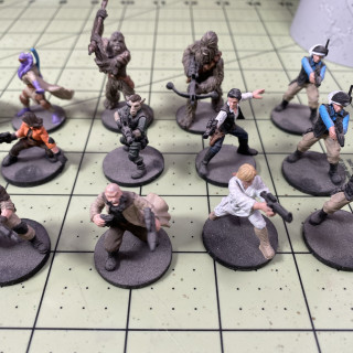 Cleaning Painted Figures