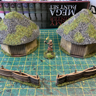 Making Terrain; Two Little Huts Are We