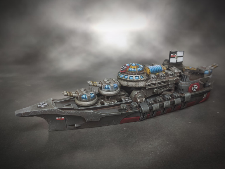 The Kaiser flagship has been completed!