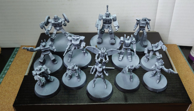 Wave 2 ready for painting 