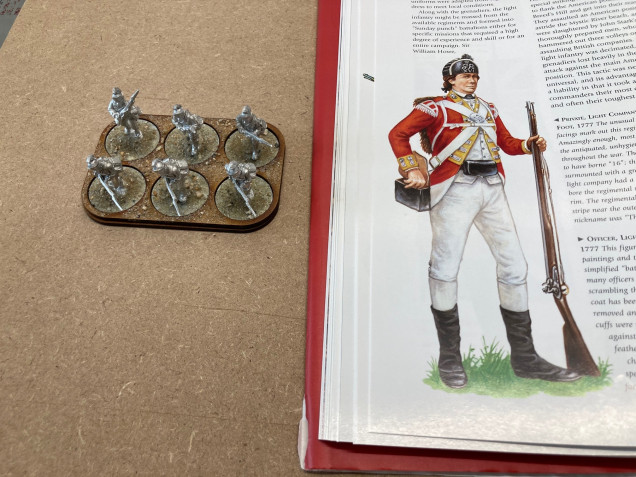 British Light Infantry - 6 Skirmishers