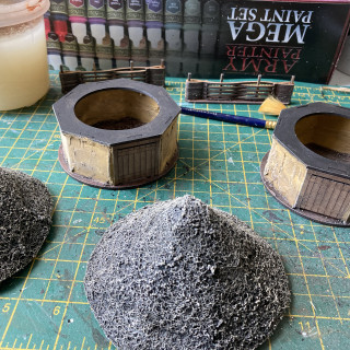 Making Terrain; Two Little Huts Are We