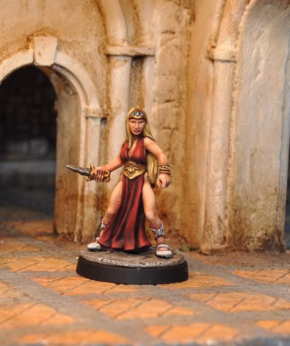 Captured Princess Standing - Otherworld Miniatures