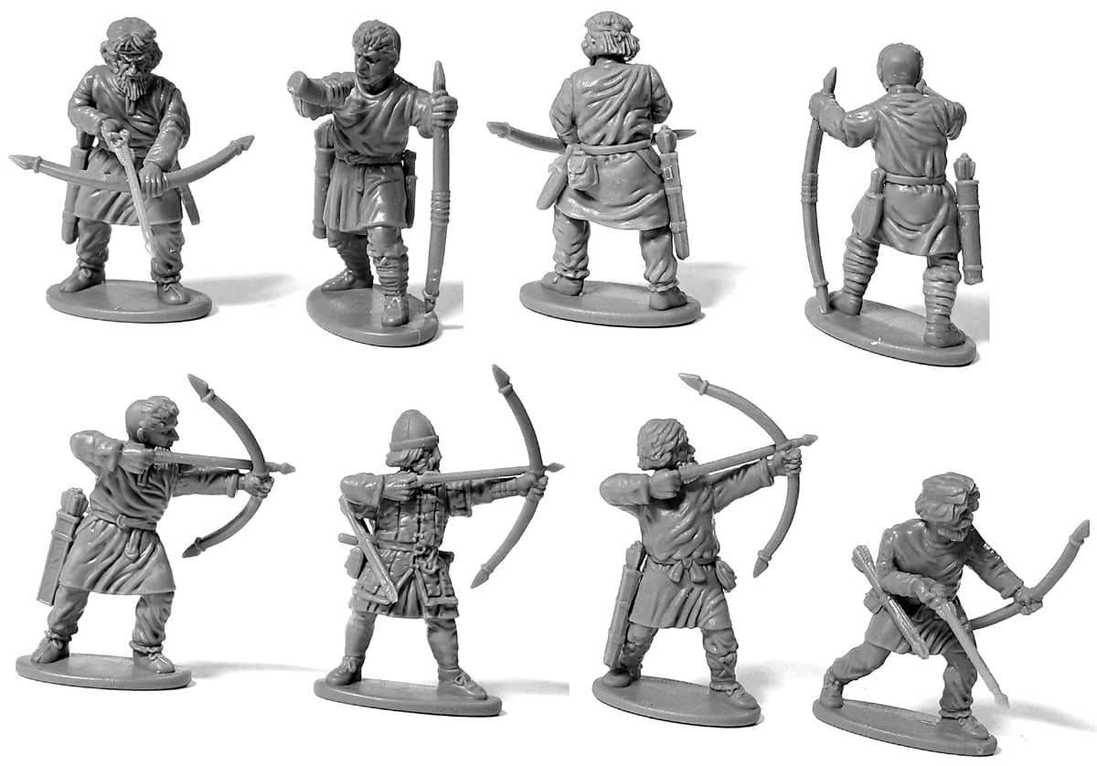Dark Age Archers And Slingers Miniatures #2 - Victrix