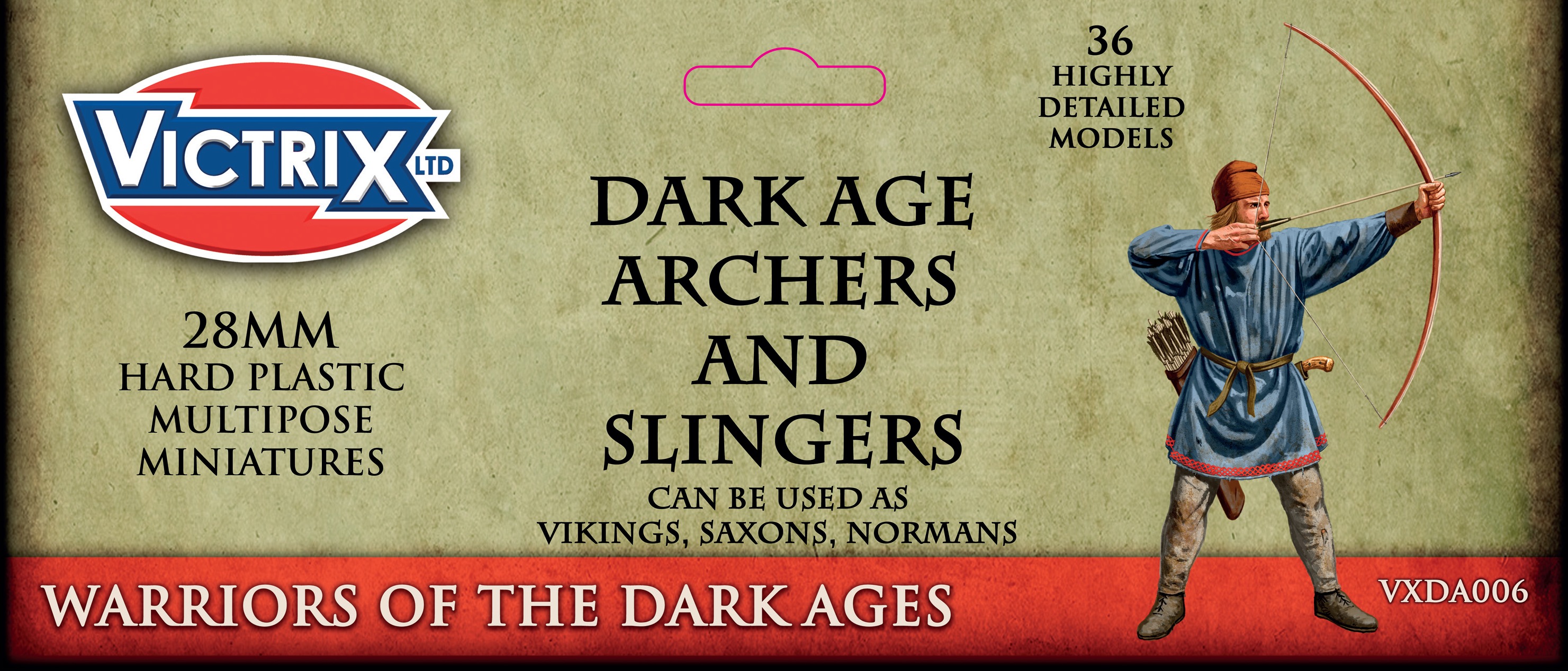 Dark Age Archers And Slingers - Victrix