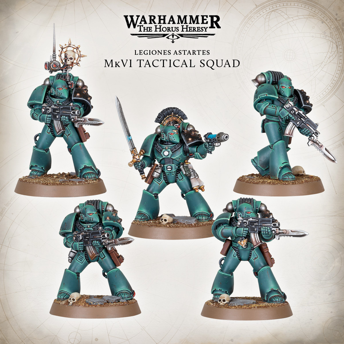MKVI Tactical Squad #1 - Warhammer The Horus Heresy