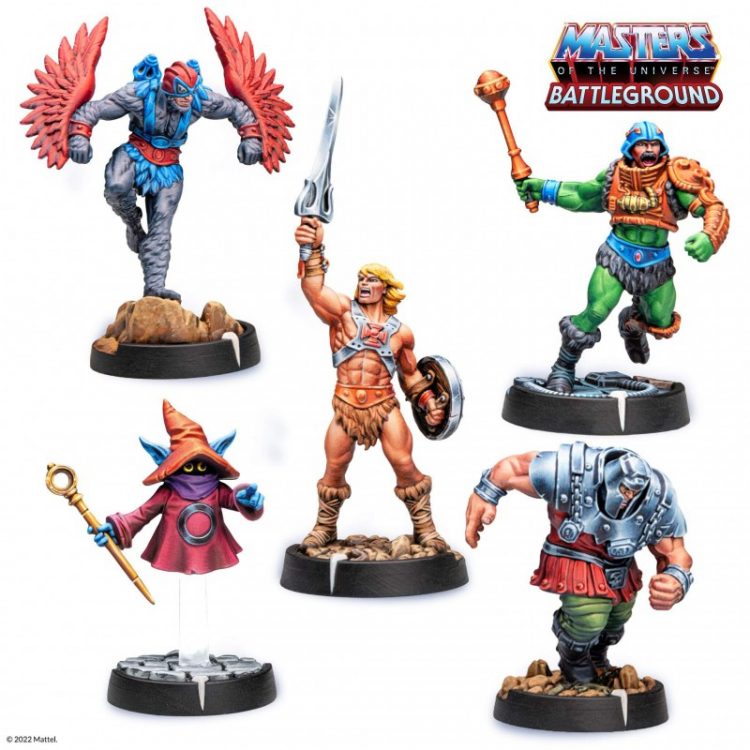 PreOrder New Masters Of The Universe Battleground Starter Set OnTableTop Home of Beasts of War