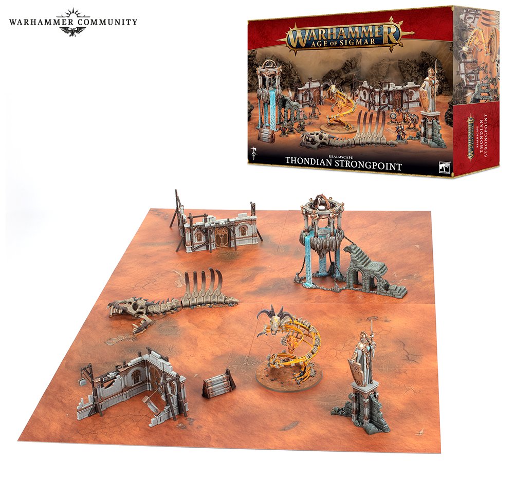 Realmscape Thondian Strongpoint - Warhammer Age Of Sigmar APRIL