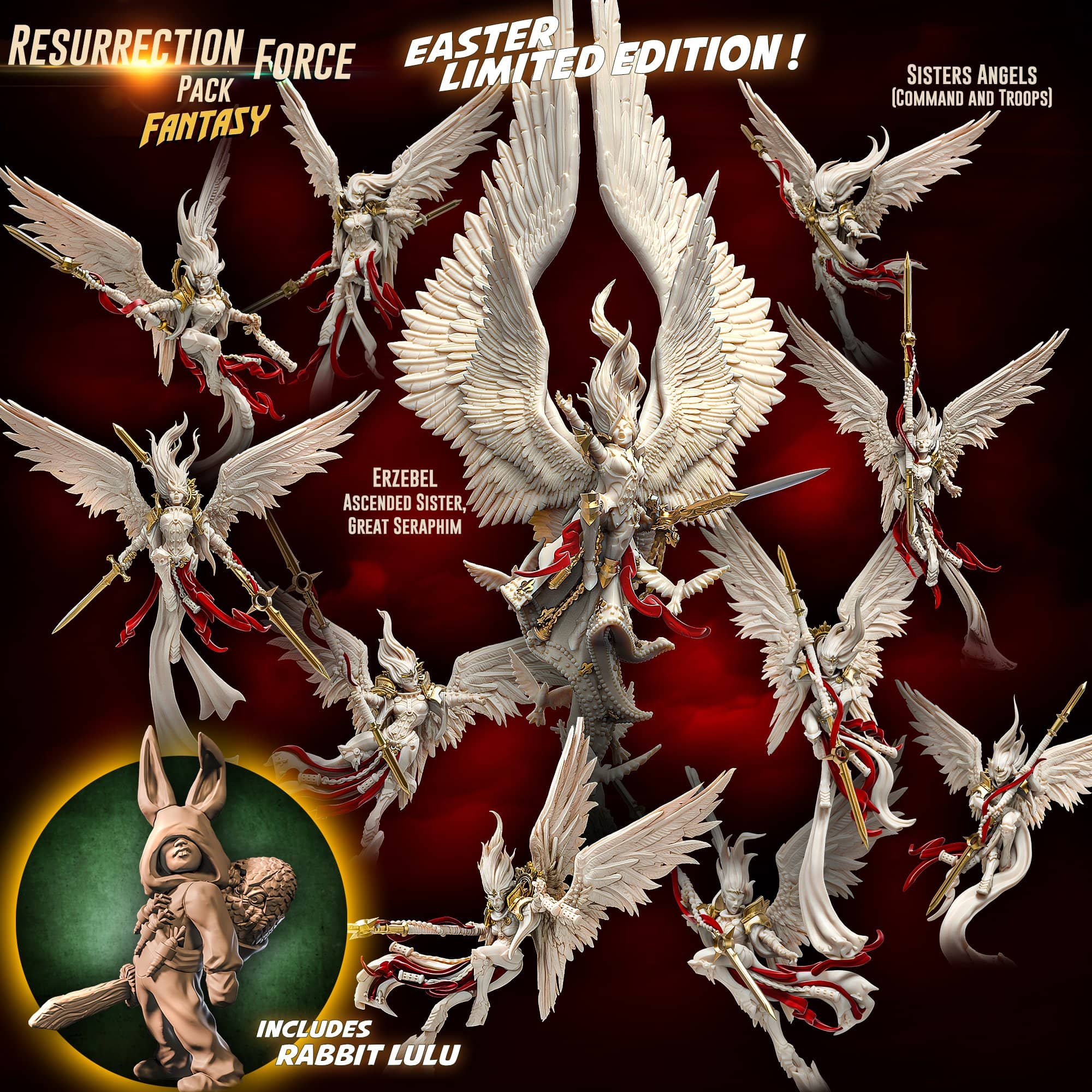 Resurrection Force Easter Pack - Raging Heroes