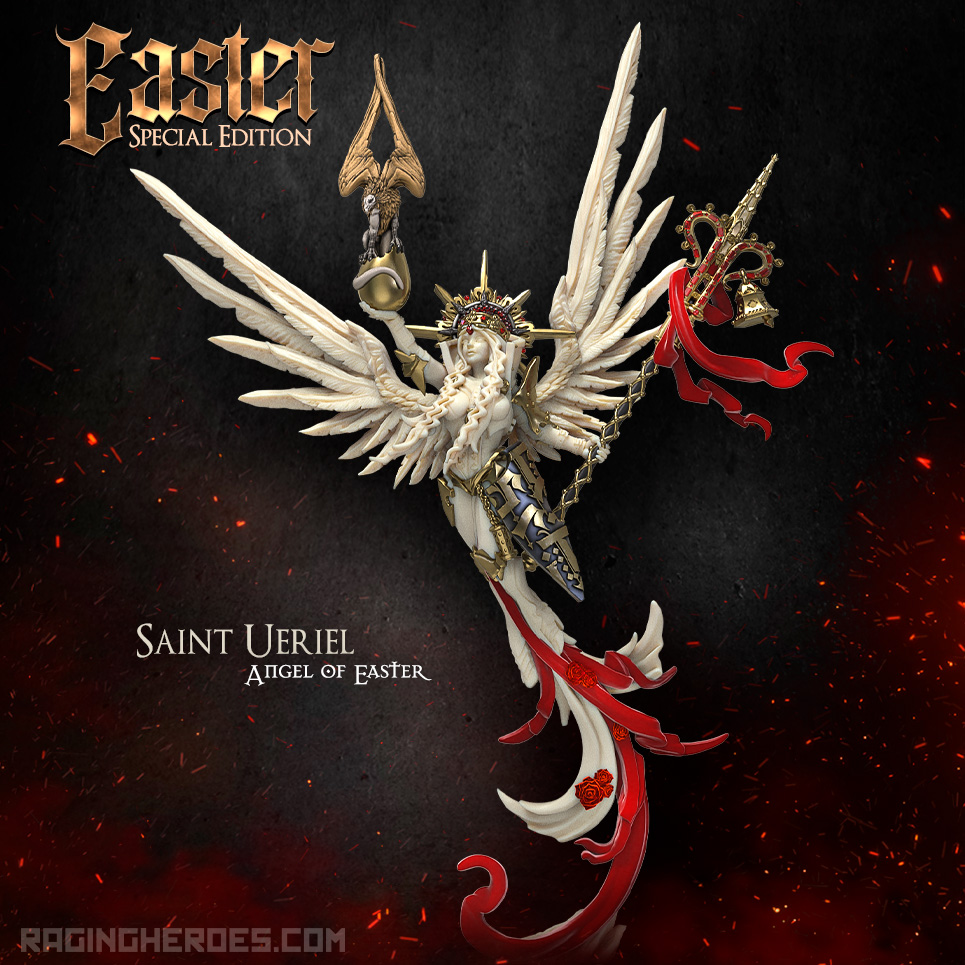 Saint Ueriel Angel Of Easter - Raging Heroes