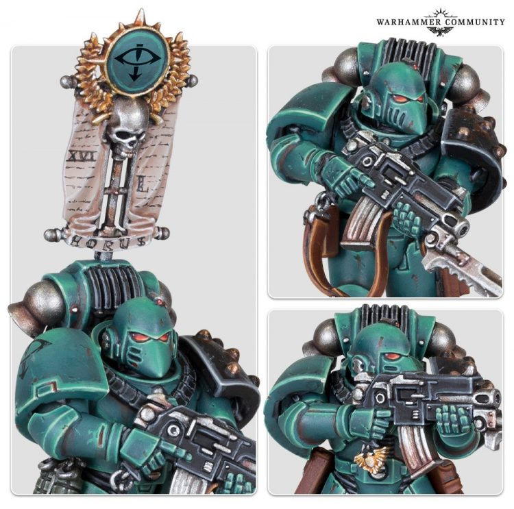 Games Workshop Warhammer Horus Heresy Space Marines Mark VI Tactical Squad Legs & Torso (x10) - Bits