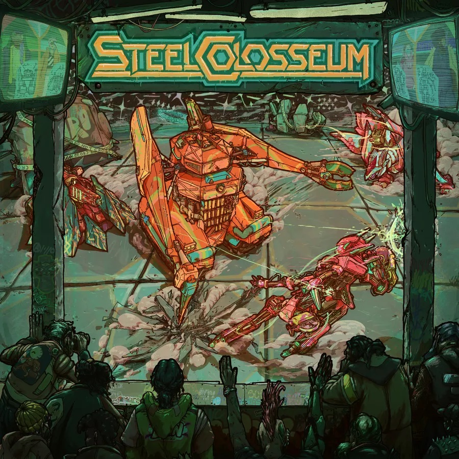 Steel Colosseum Cover - Zatu Games