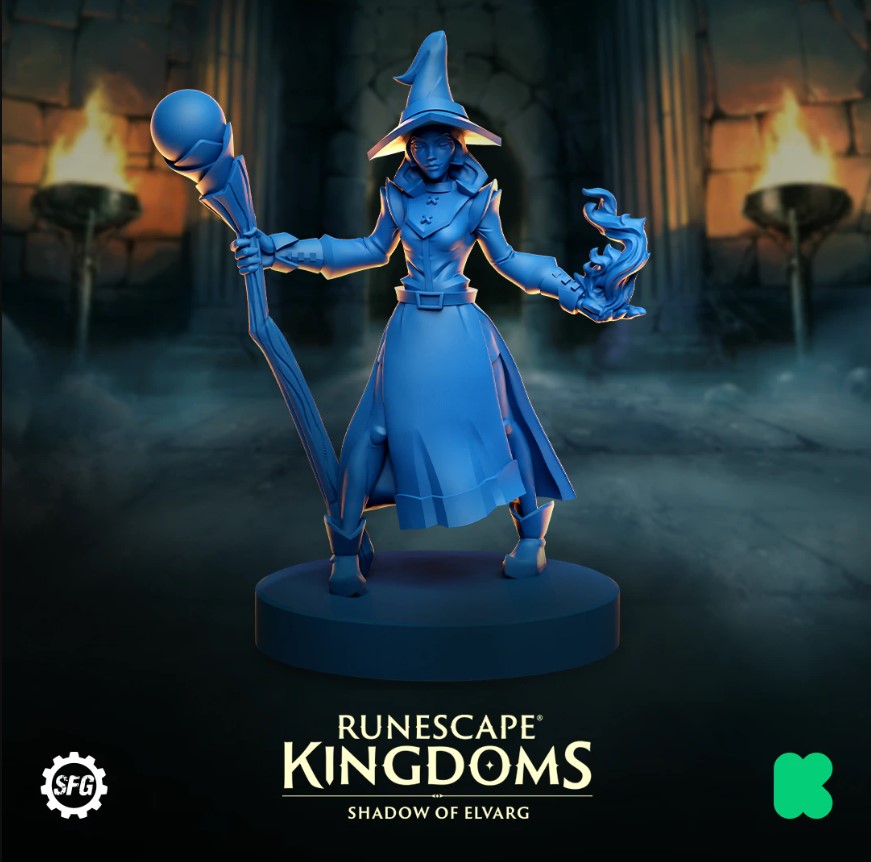 Wizard Preview - Runescape Kingdoms