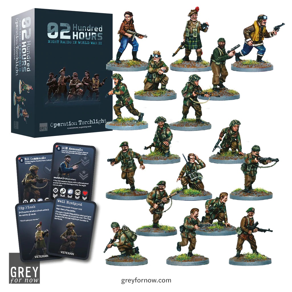 02 Hundred Hours Operation Torchlight - Grey For Now Games