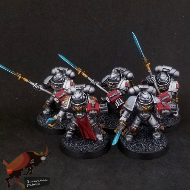 Tech marine and strike squad