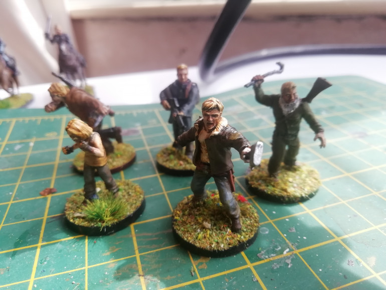 Final batch of minis for this game came this week so I've painted them up today. It's not the end of the project as I have some scenery I still want to complete for campaign games. 