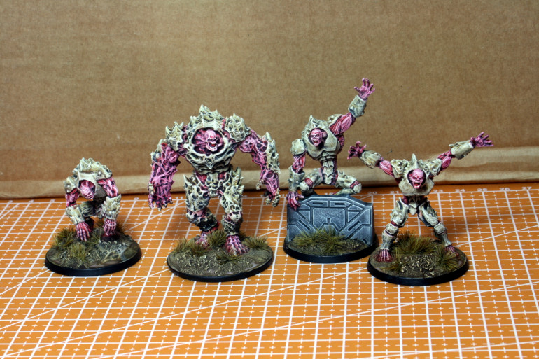 My mutants painted as the box art for practical reasons.