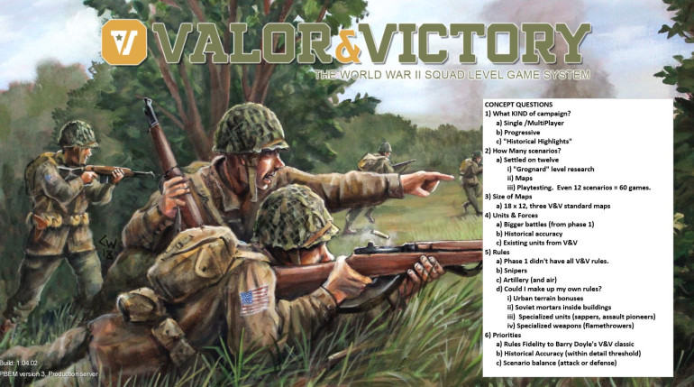 Some of the concept objectives and constraints for the project