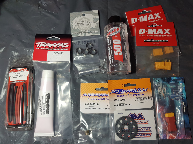 My RC care package from Finland has arrived!