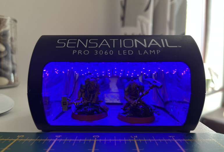A sensationail lamp! 