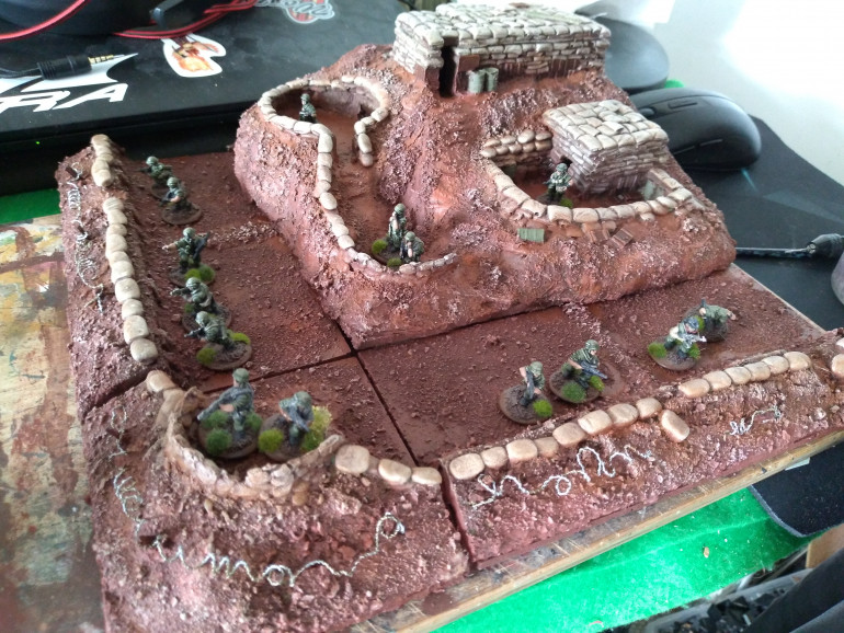 Bam ? completed fire base of doom all set for a game