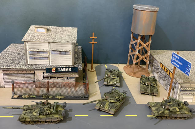 T-80s Built (first actual miniatures in ... over a year?)