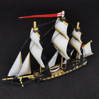 Printing and painting the HMS Surprise