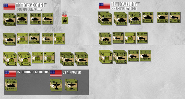 American forces.  I'm not 100% sure if the upgraded Shermans were M4/76s or full-blow 