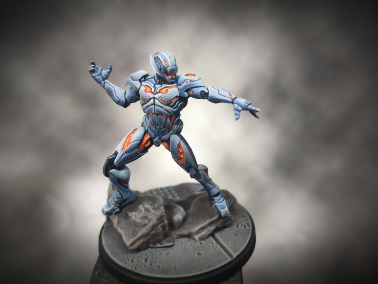 The first model from the starterset is finished: Ultron!