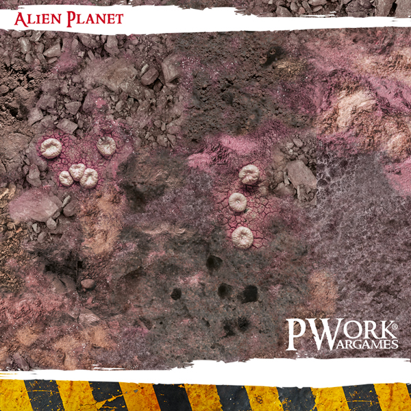 Alien Planet Close-Up - PWork Wargames