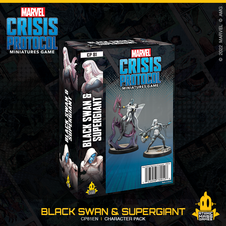 Black Swan And Supergiant - Marvel Crisis Protocol