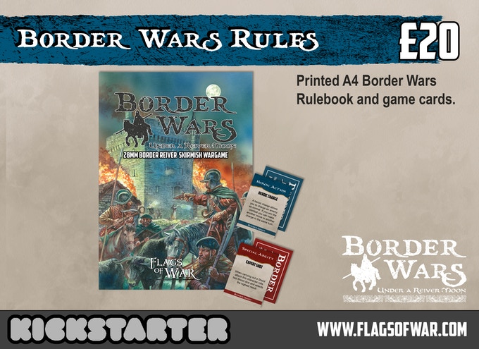 Border Wars Under a Reiver Moon Rules - Flags Of War